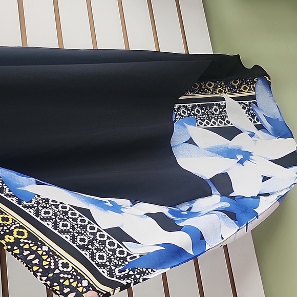 Bar III Hi-low Patterned Dress - Picture 2 of 5